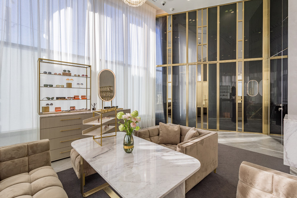The flagship boutique Luxurious Vision, LOTTE Hotel 